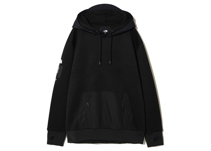 Dukserice The North Face Undercover x Soukuu Dotknit Double Hoodie TNF Black/Aviator Navy Crna | 84SB