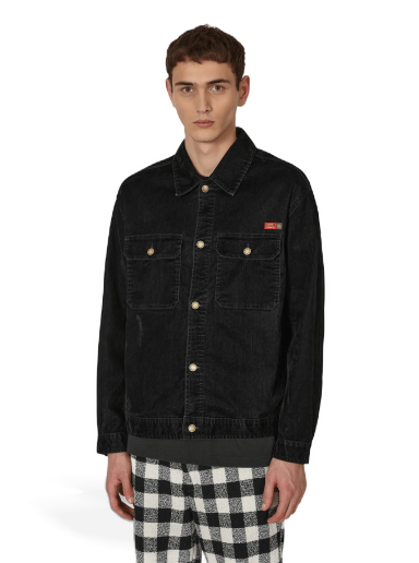 Jakna Dickies Opening Ceremony x Flocked Jacket Crna | DK0A4Y4Y BLK1