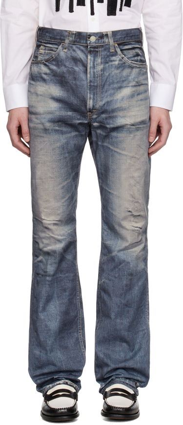 Jeans Junya Watanabe Junya Watanabe Levi's Edition Denim Trousers Plava | WO-P918-100, 0