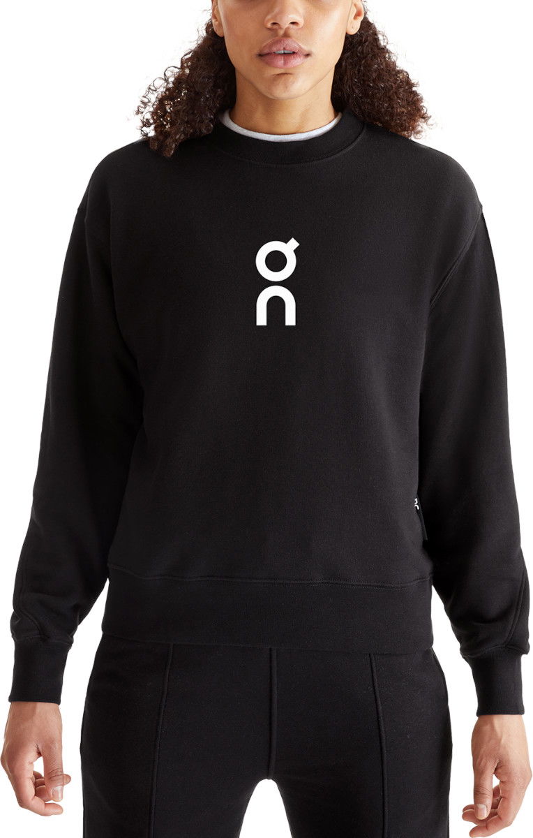 Dukserice On Running Club Crew Sweatshirt Crna | 1we10470553