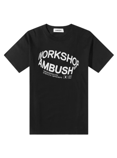 Majica kratkih rukava Ambush Revolve Logo Tee Crna | BMAA064S23JER0011004