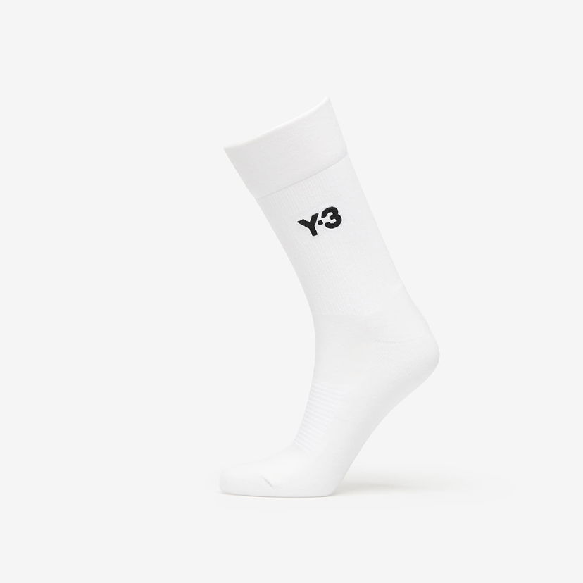 Čarape Y-3 Y-3 Classic Crew Socks Bijela | JZ6269