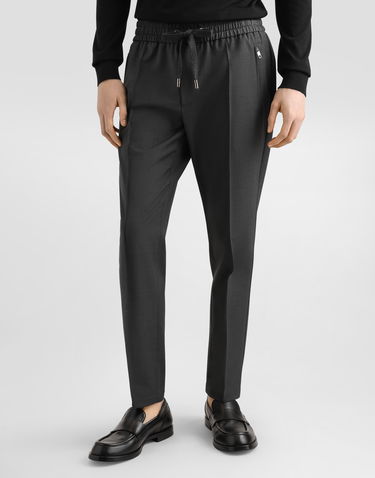 Hlače Dolce & Gabbana Wool Jogging Pants Crna | GYACETFURK8N0542, 3