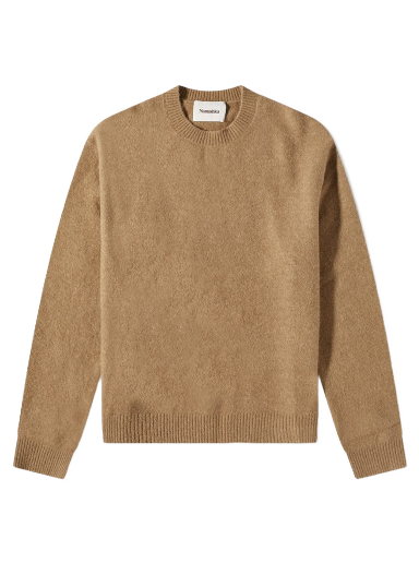 Džemper Nanushka Jetse Burshed Alpaca Crew Knit Bež | NM22FWSW00774