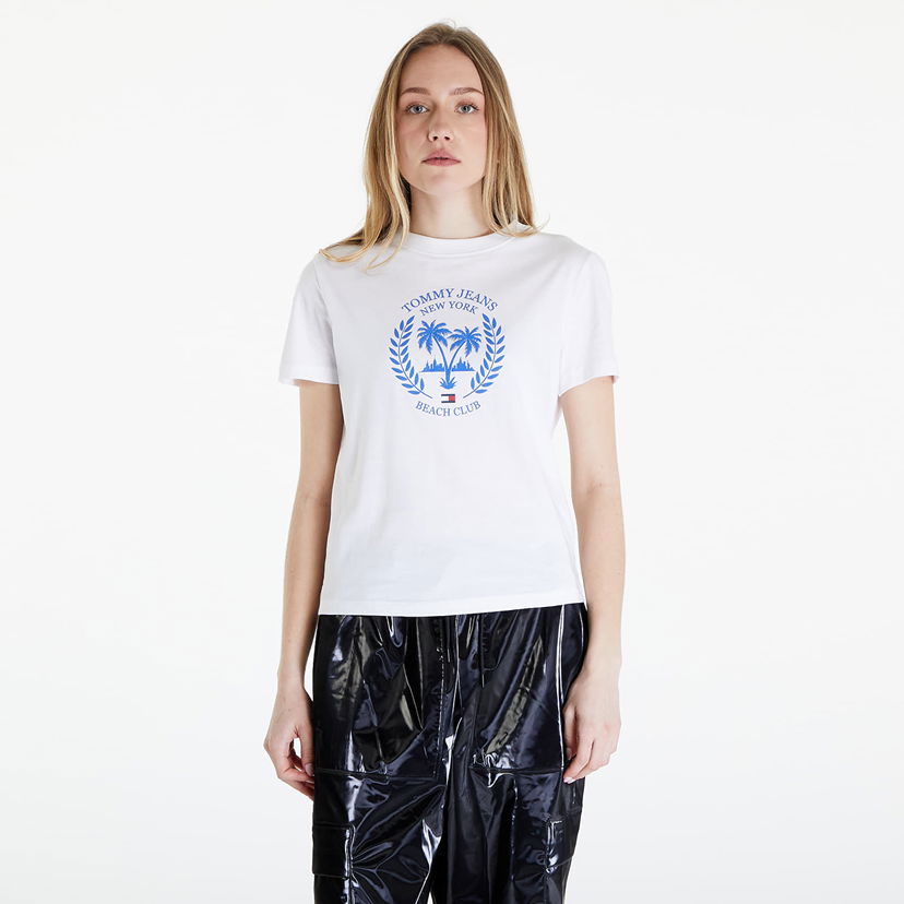Majica kratkih rukava Tommy Hilfiger Prep Luxe Tee White Bijela | DW0DW17835 YBR