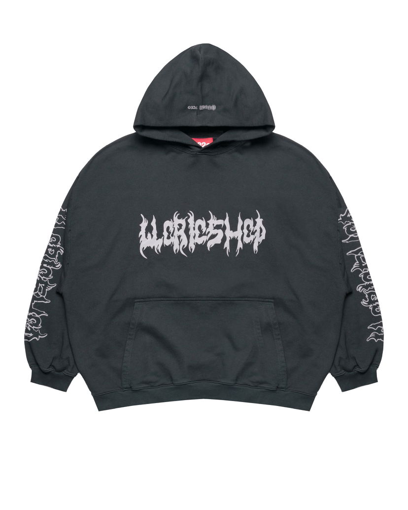 Dukserice 032C Oversized Hoodie "Faithless" Crna | S25-URC-0631-050
