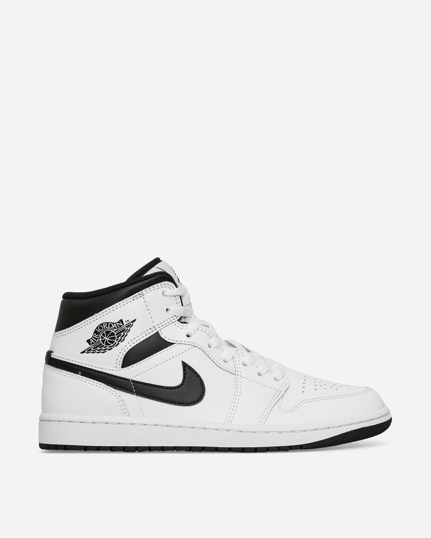 Tenisice i cipele Jordan Air Jordan 1 Mid "White Black" Bijela | DQ8426-132, 1