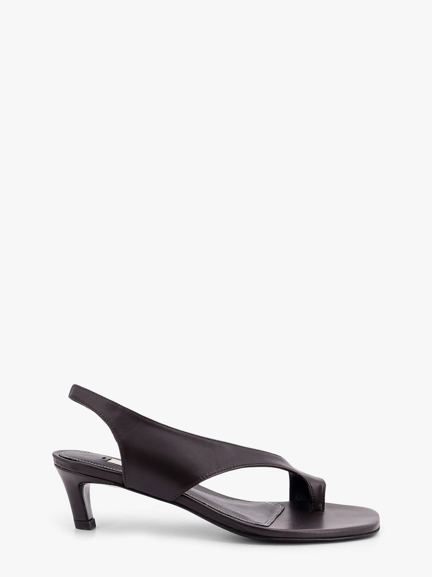 Tenisice i cipele TOTEME Leather Slingback Toe-Ring Sandals by Toteme Smeđa | 252WAS0201LE0131273, 0