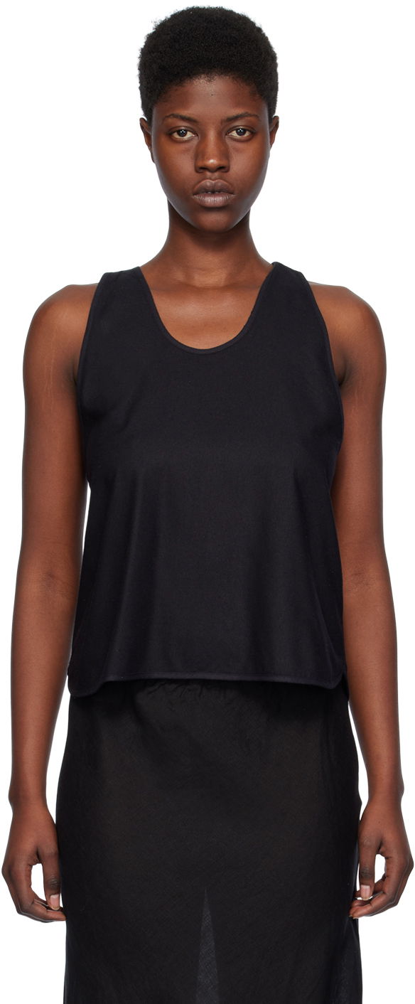 Majica bez rukava Baserange Apron Tank Top Crna | TOAP-WS-000