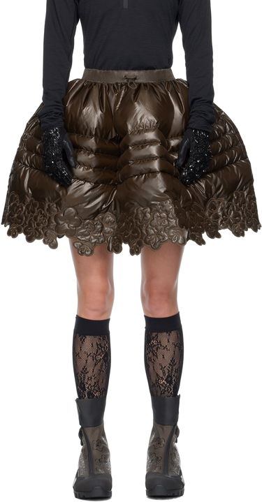 Suknja Cecilie Bahnsen Cecilie Bahnsen The North Face Edition Floral Down Miniskirt Smeđa | NF0A8FFD245, 0