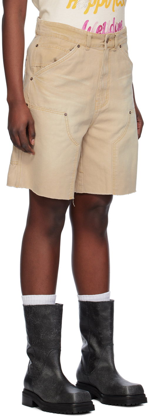 Kratke hlače We11done We11done Raw Edge Shorts Bež | WD-DP0-24-379-M-BG, 1