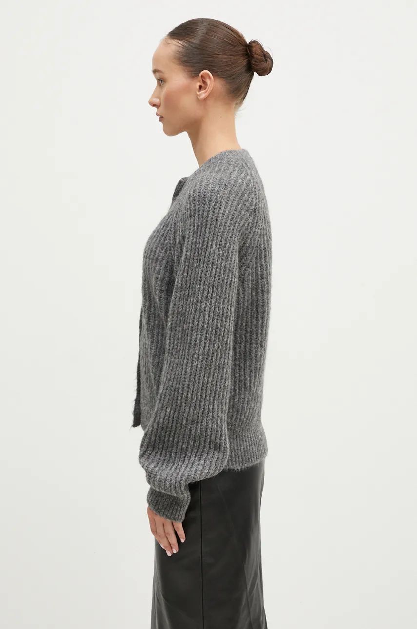 Džemper Samsoe Samsoe Crewneck Sweater Siva | F24300040, 1