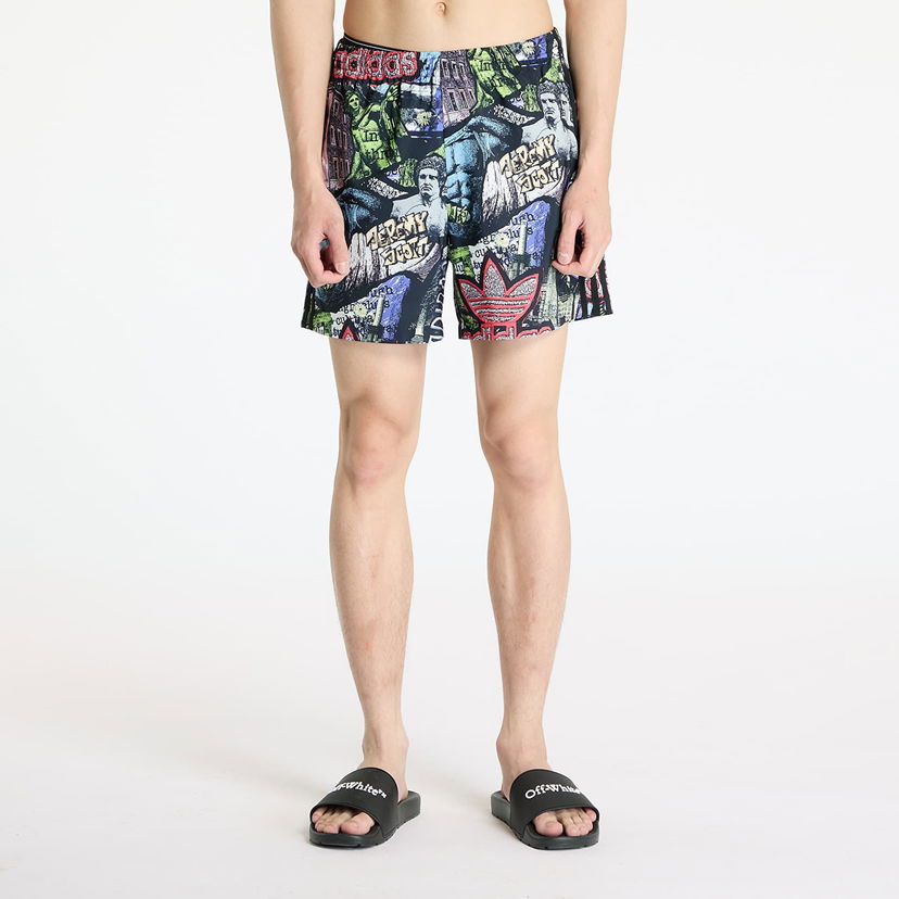 Kratke hlače adidas Originals adidas x Jeremy Scott AOP Shorts Višebojno | JY2013