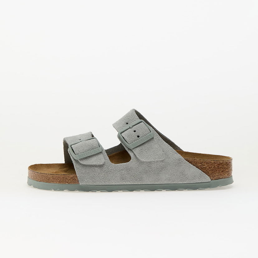 Tenisice i cipele Birkenstock Birkenstock Arizona Suede Leather Sandals Siva | 1029215