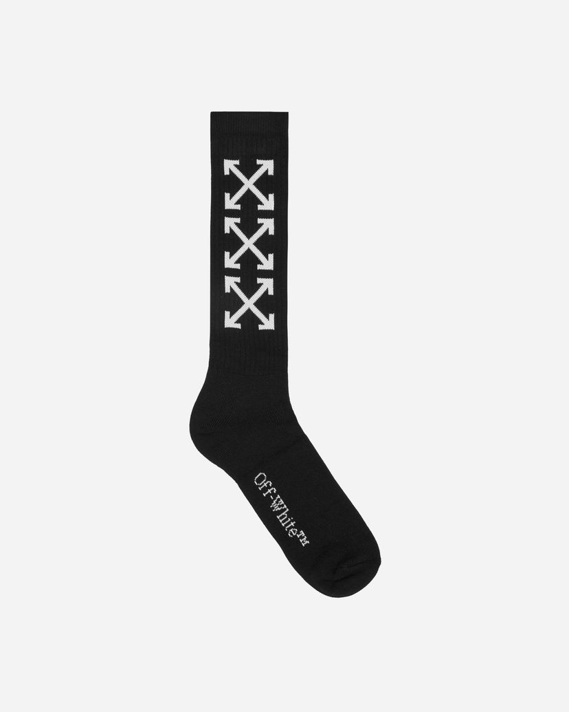 Čarape Off-White Arrow Bookish Socks Black Crna | OMRA075C99KNI001 1001