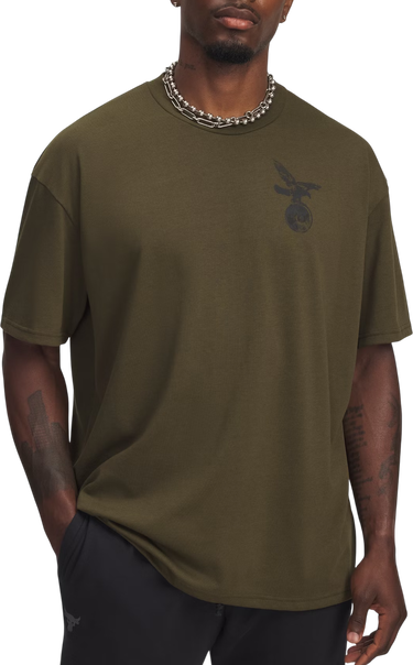 Majica kratkih rukava Under Armour Project Rock Graphic T-Shirt Zelena | 6006259-308, 0