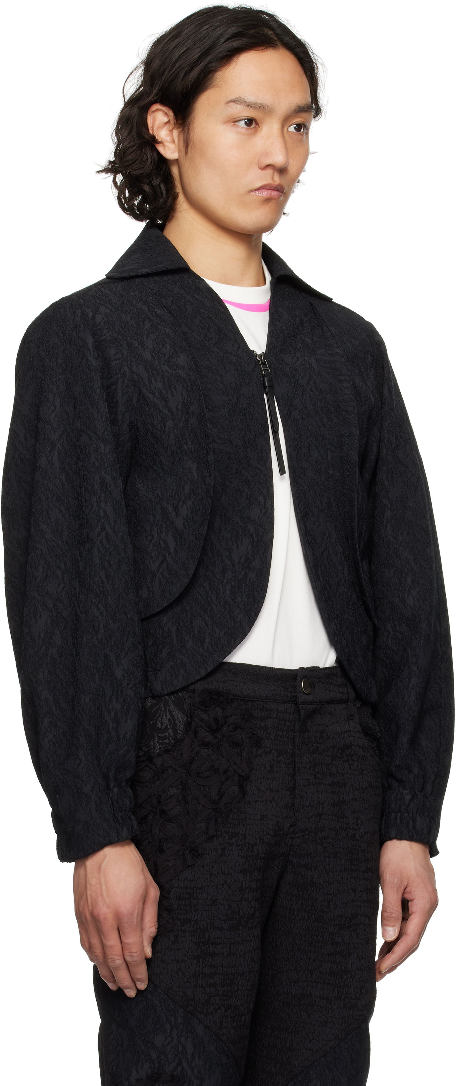 Jakna ADER ERROR ADER error Orbe Product. 19 Cropped Jacket Crna | BO01SSJK0801BK, 1