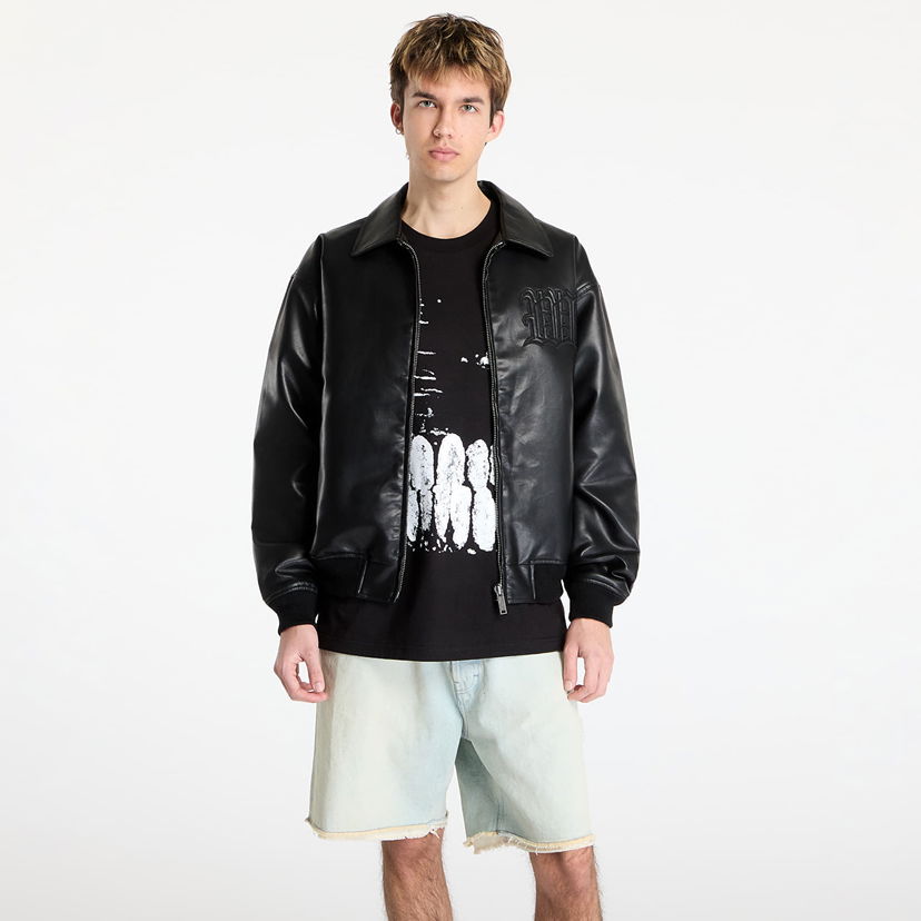 Bomber jakna Wasted Paris Wasted Paris Kingdom Curve Varsity Jacket Crna | WP_000272