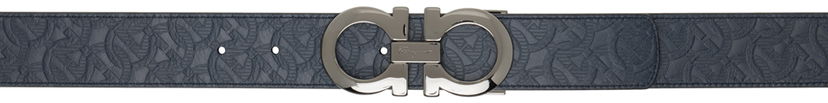 Pojasevi FERRAGAMO Ferragamo Gancini Reversible Belt Siva | 735830 675542119
