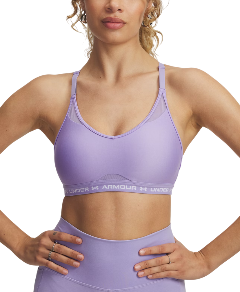 Grudnjak Under Armour Crossback Low Bra Ljubičasta | 1386424-538