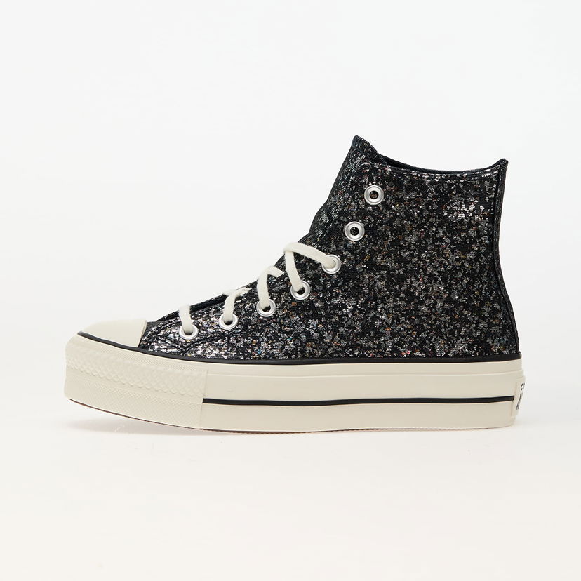 Tenisice i cipele Converse Chuck Taylor All Star Lift Platform Glitter Into The Void Crna | A09551C