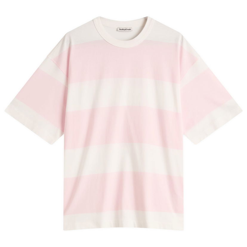 Majica kratkih rukava YMC YMC Triple Stripe T-Shirt, Size Large Ružičasta | P6YMD-60