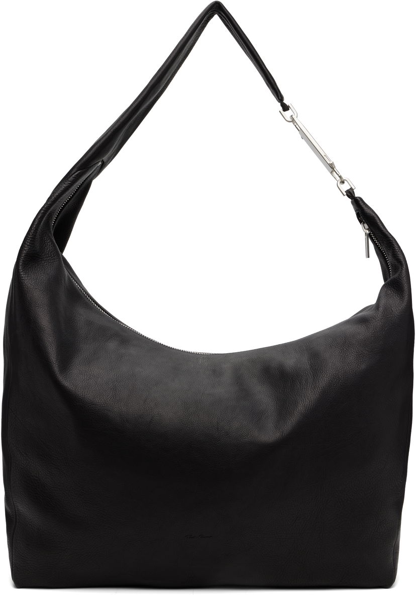 Torba za rame Rick Owens Rick Owens Concordians Gemini Shoulder Bag Crna | RA02E0724 LBU