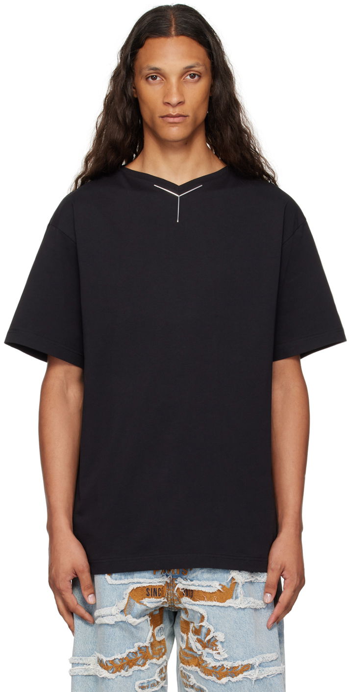 Majica kratkih rukava Y/PROJECT Chrome T-Shirt Crna | 204TS006