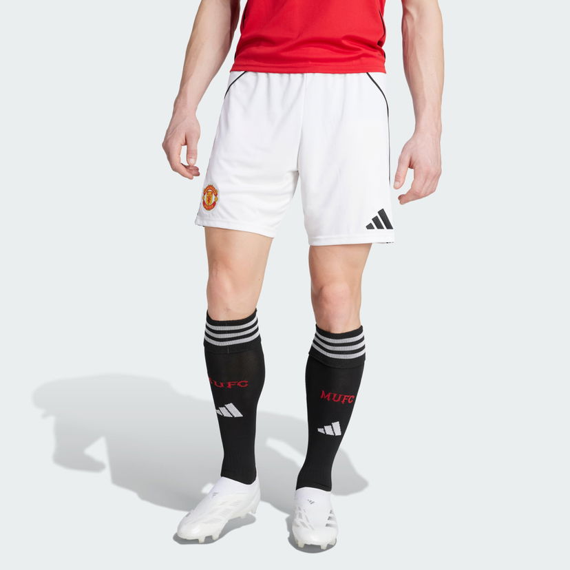 Kratke hlače adidas Performance Manchester United 25/26 Home Shorts Bijela | JI7430