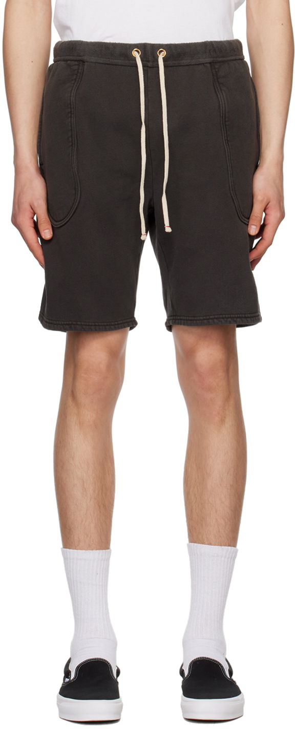 Kratke hlače LES TIEN Les Tien Drawstring Shorts Crna | CF-3046