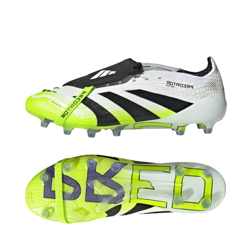 Tenisice i cipele adidas Performance Predator Elite Fold-Over Tongue Artificial Grass Boots Bijela | JS0945