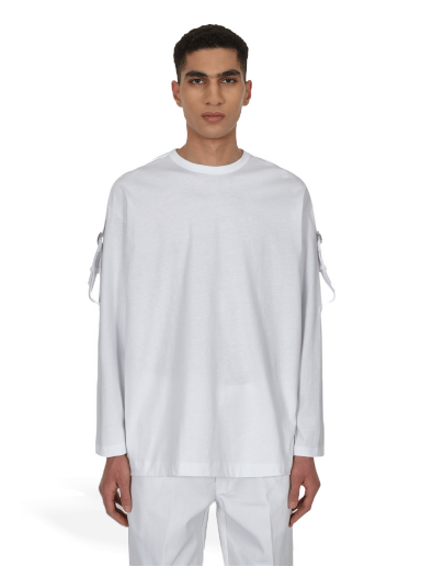 Majica kratkih rukava Comme des Garçons Buckle T-Shirt Bijela | FI-T012 2