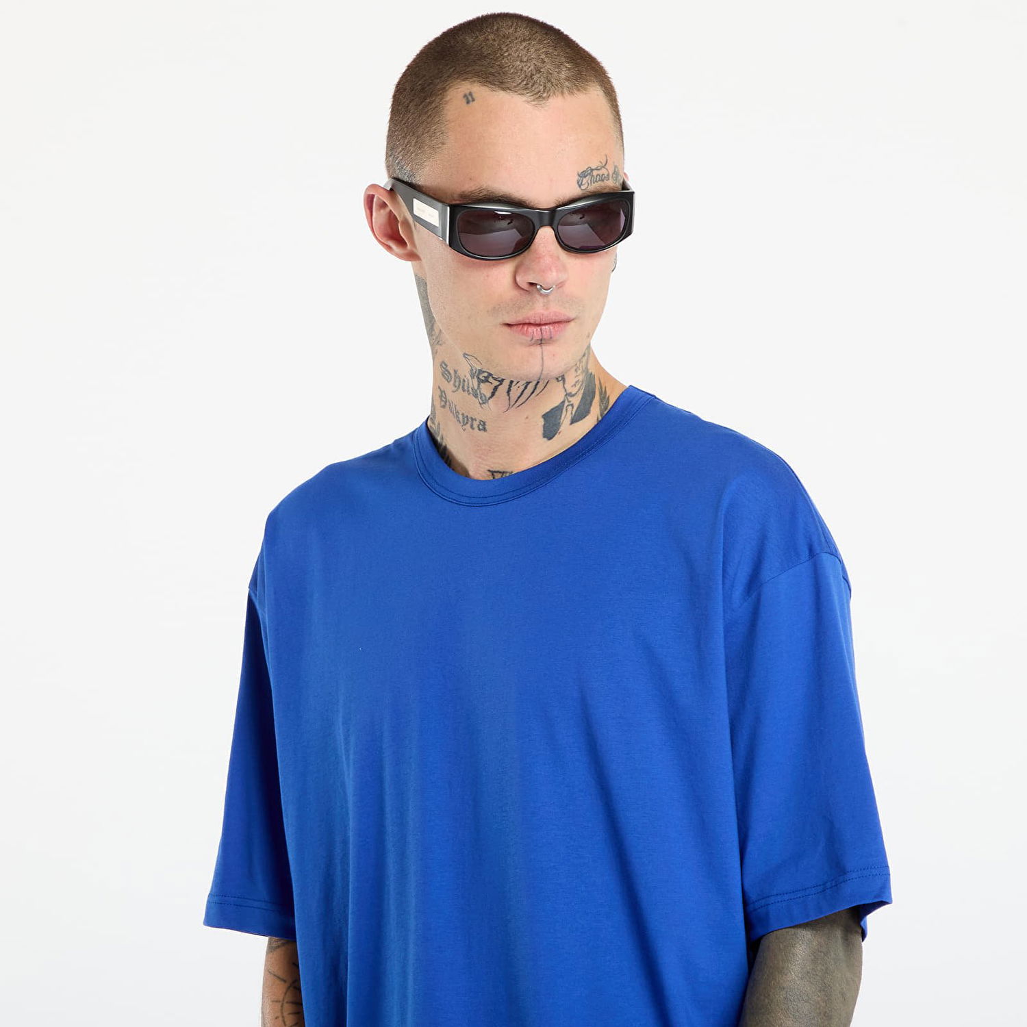 Majica kratkih rukava Comme des Garçons Comme des Garçons SHIRT Oversized T-Shirt Plava | FP-T022-W25 Blue, 1