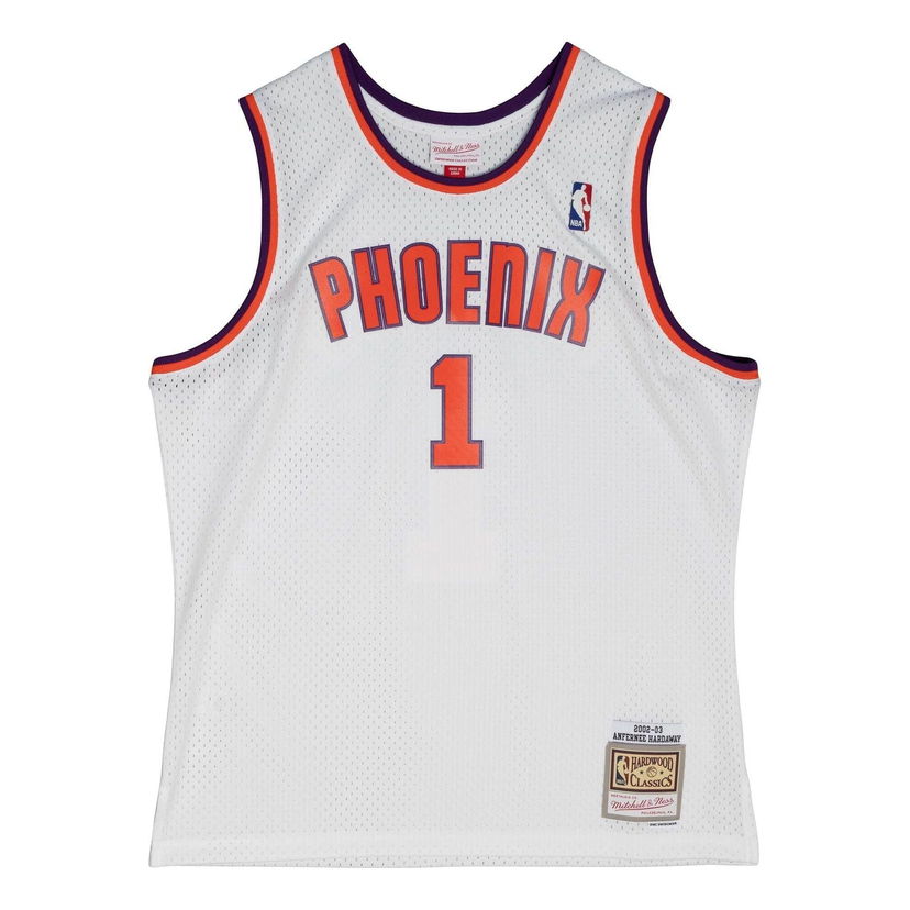 Dres Mitchell & Ness NBA Phoenix Suns 2002-03 Swingman Jersey 'Anfernee Hardaway 1' Bijela | SMJY4443-PSU02AHAWHIT