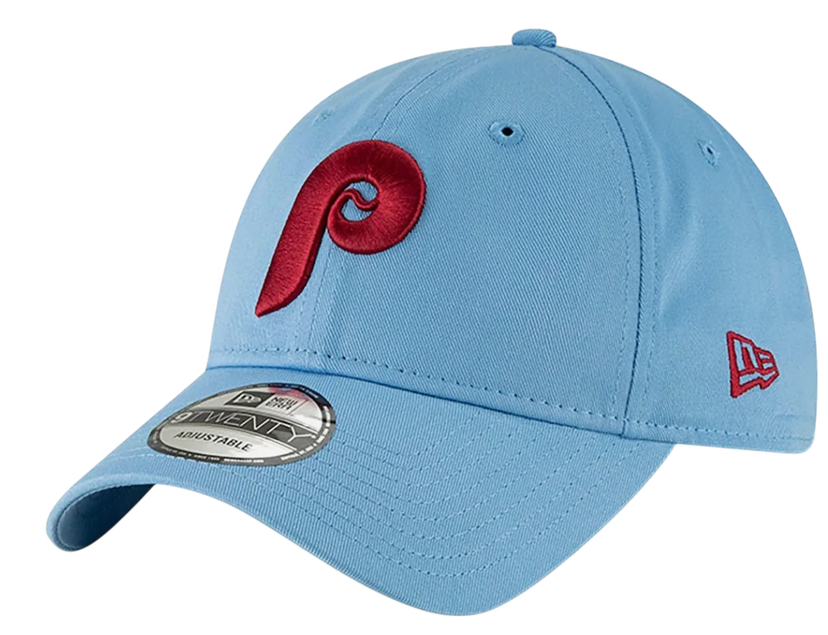 Kapa New Era New Era MLB Core Classic Philadelphia Phillies Adjustable Cap Plava | 60235272-60235272