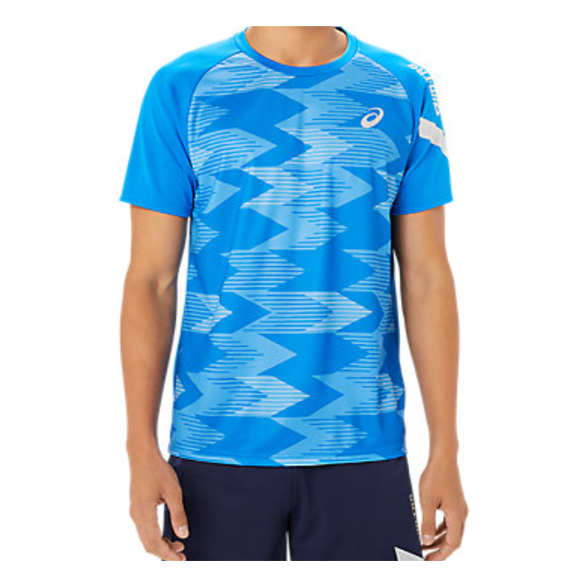 Majica kratkih rukava Asics Graphic Dry Short Sleeve Training T-Shirt Plava | 2031E553-401