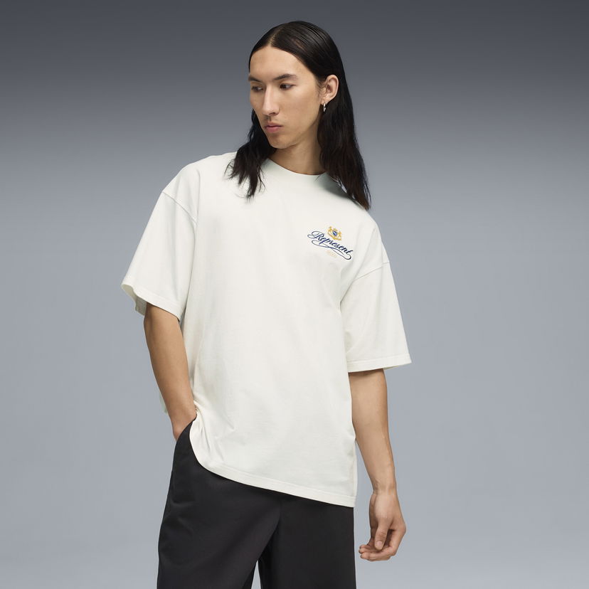 Majica kratkih rukava Puma PUMA x REPRESENT Oversized Printed T-Shirt Bež | 632544_31