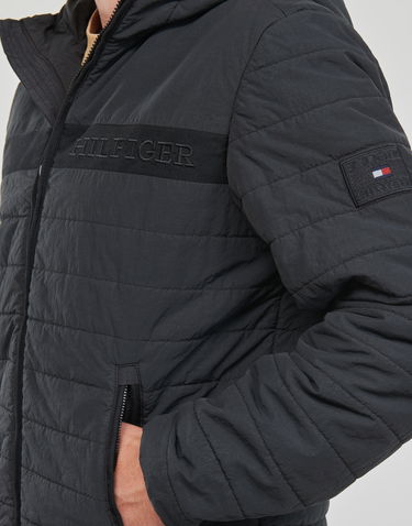 Jakna Tommy Hilfiger GMD PADDED HOODED JACKET Crna | MW0MW31639-BDS, 4