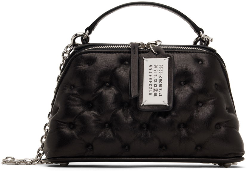Ručna torbica Maison Margiela Glam Slam Trapezoid Bag Crna | SB1WG0065 P6434