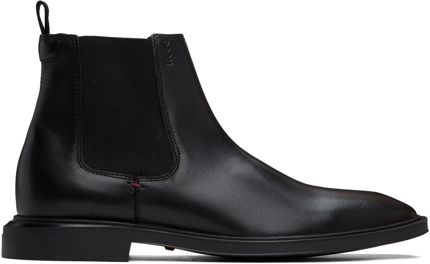 Tenisice i cipele BOSS Leather Chelsea Boots Crna | 50529072, 0
