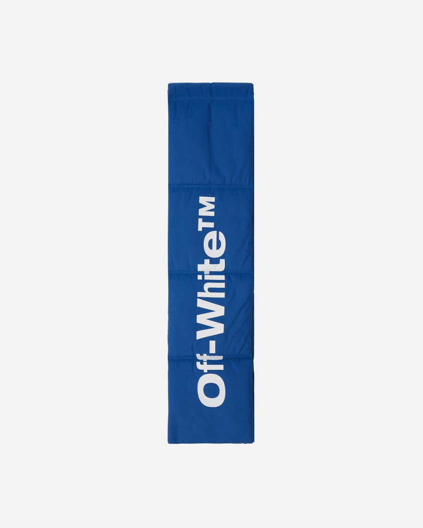 Šal Off-White Bounce Maxi Ski Scarf Blue Plava | OMMA030F22KNI001 4510