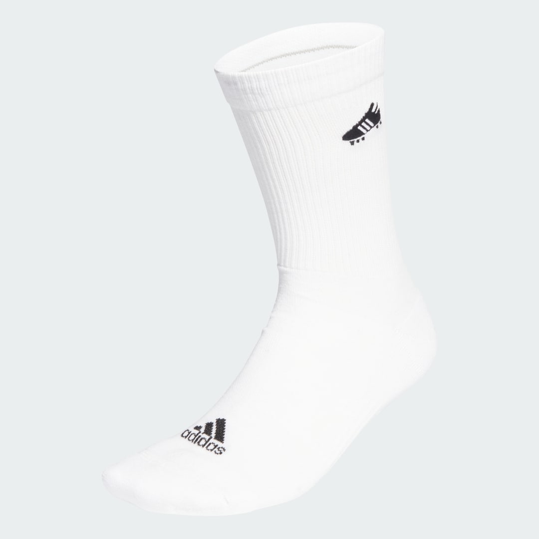 Čarape adidas Performance Soccer Boot Embroidered Socks Bijela | IK7496, 0