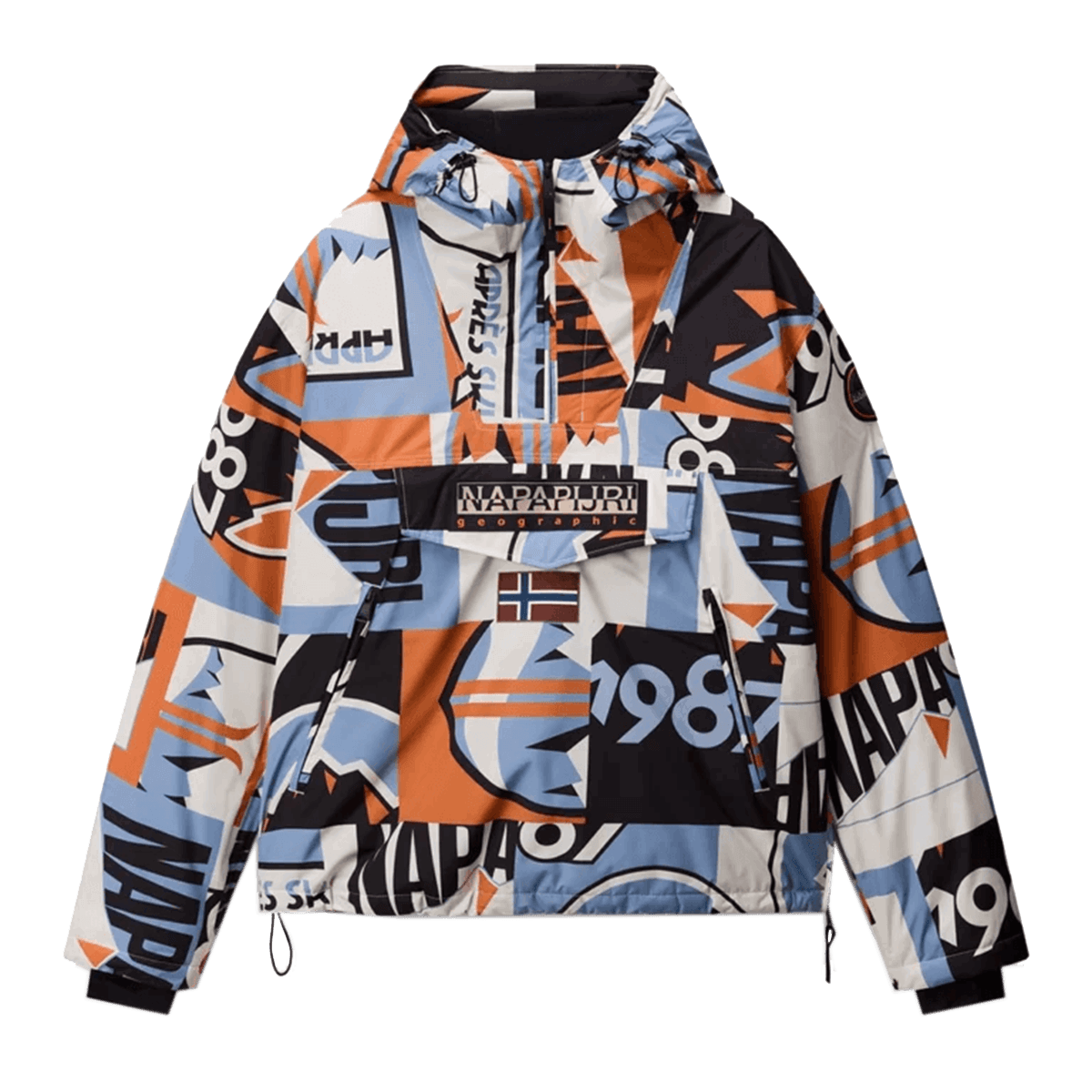 Jakna Napapijri RF NEXT AOP Graphic Anorak Višebojno | NP0A88T8F0S1, 0