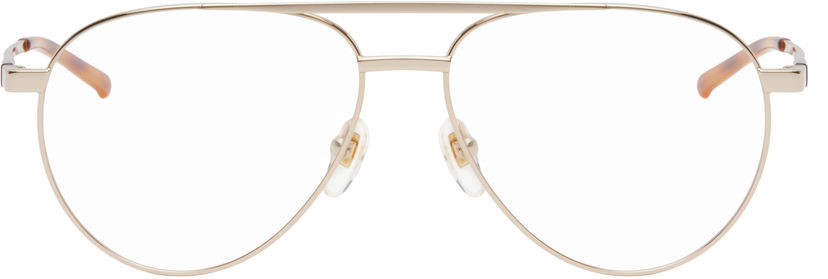 Sunčane naočale Gucci Gucci Pilot Navigator Glasses Metalik | GG1679O-002