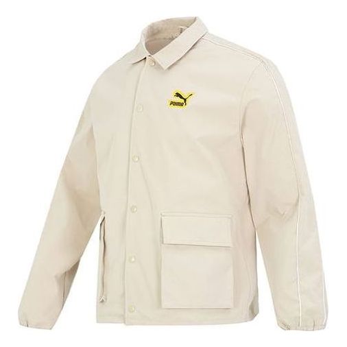 Vjetrovka Puma Classics Street Sport Woven Jacket Bež | 539969-88