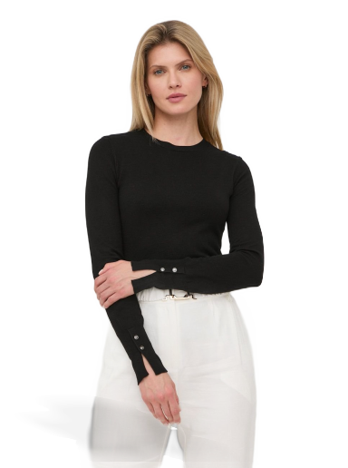 Džemper GUESS Elinor Sweater Crna | W2YR30.Z2V62