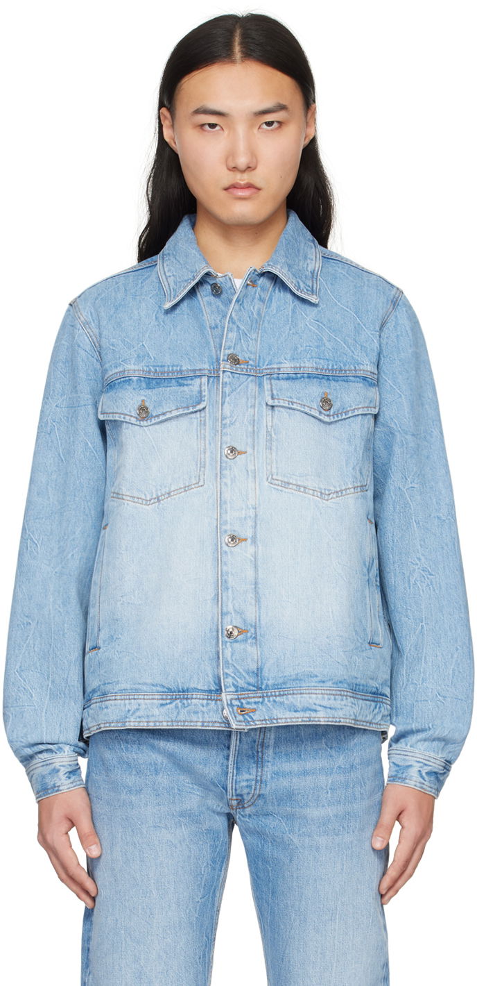 Jakna WOOD WOOD Ivan Denim Jacket Plava | 12345106-7080