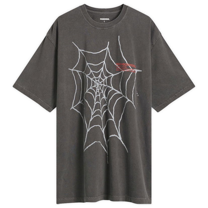 Majica kratkih rukava Neighborhood Neighborhood SS-7 Graphic T-Shirt, Size Large Siva | 251PCNH-ST07-BLK