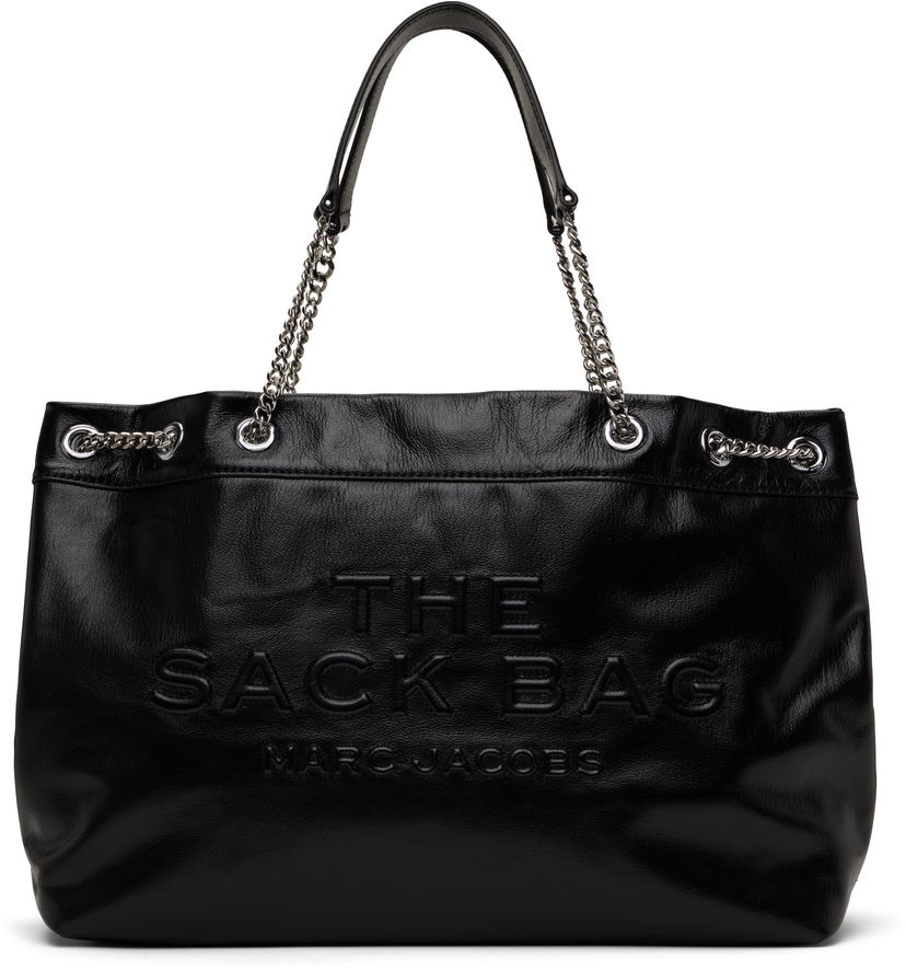 Ručna torbica Marc Jacobs Marc Jacobs 'The Large Chain Sack' Shoulder Bag Crna | 2S5HSH025H02