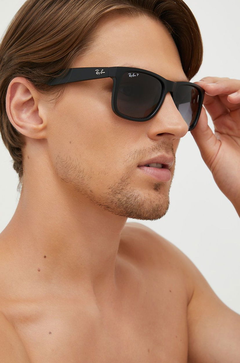 Sunčane naočale Ray-Ban JUSTIN Sunglasses Crna | RB4165.622/T3